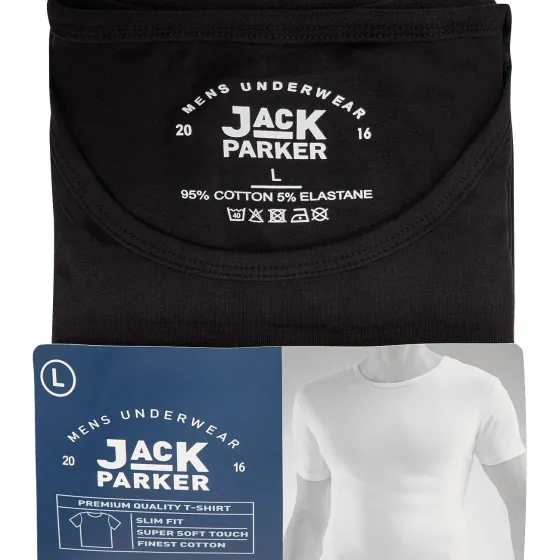 Kleding>Jack Parker T-Shirt Zwart