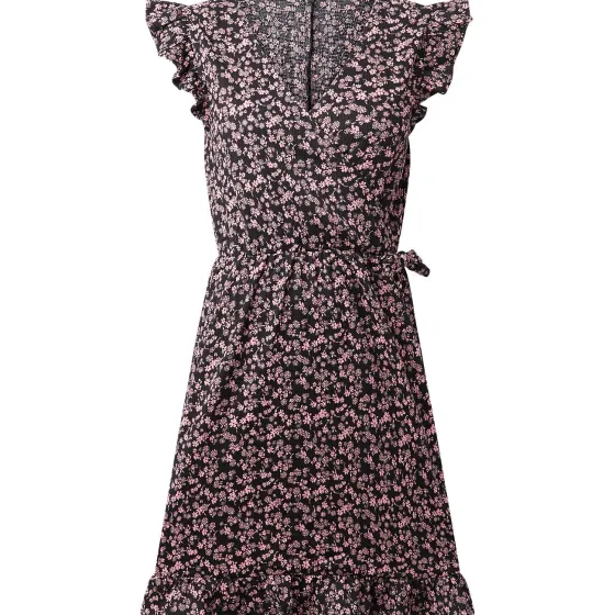 Kleding>SuperTrash Jurk Blauw,Print,Roze,Zwart