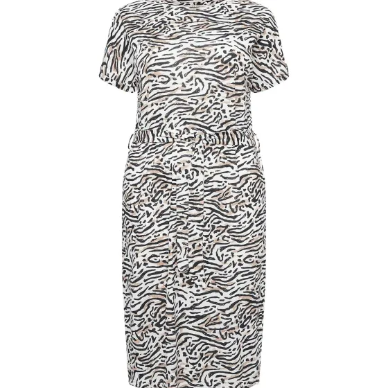 Kleding>SuperTrash Jurk Print,Zwart
