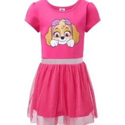 Kleding>Multy Jurk Met Tule Blauw,Roze