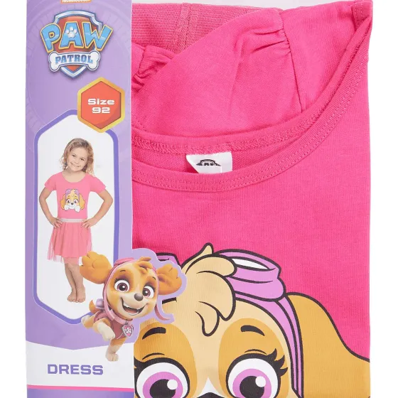 Kleding>Multy Jurk Met Tule Blauw,Roze