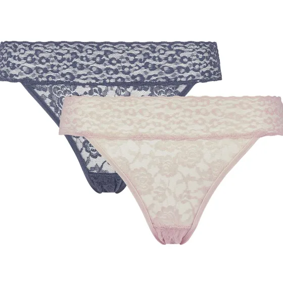 Ondergoed>Australian Kanten Slips Blauw,Rood,Roze,Zwart