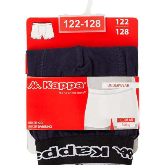 Ondergoed>Kappa Boxershort Blauw,Grijs,Zwart