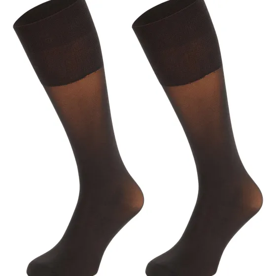 Beenmode>Kate Legwear Kniekousen 40 Denier Zwart