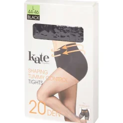 Beenmode>Kate Legwear Tummy Control Shaping Panty 20 Denier Zwart