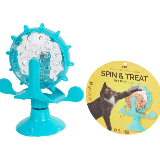 Speeltjes>Merk Kattensnackdispenser Blauw,Groen,Geel