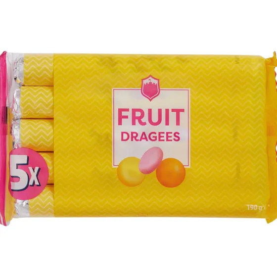 Drop & Snoep>Mike & Ike Kauwsnoepjes Meerkleurig,Wit