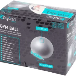 Fitness- & Yogamatten>Kaytan Fitnessbal Zilver