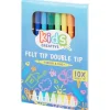 Kleuren & Tekenen>Kids Creative Viltstiften Met Dubbele Punt Meerkleurig