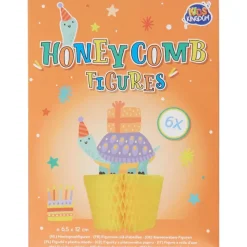Feestartikelen>Merk Kids Kingdom Honeycomb Feestdecoratie Meerkleurig