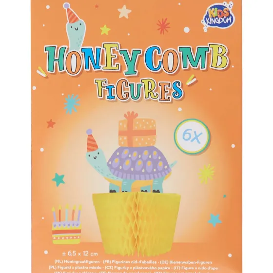 Feestartikelen>Merk Kids Kingdom Honeycomb Feestdecoratie Meerkleurig