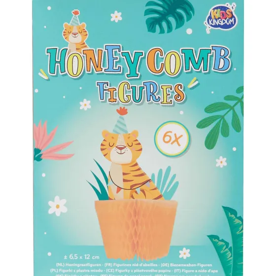 Feestartikelen>Merk Kids Kingdom Honeycomb Feestdecoratie Meerkleurig
