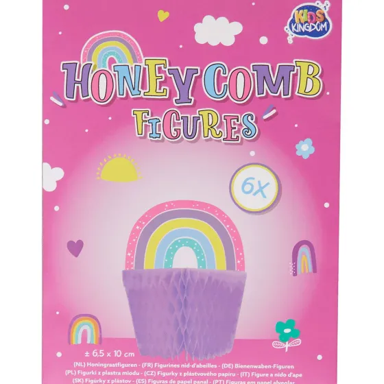 Feestartikelen>Merk Kids Kingdom Honeycomb Feestdecoratie Meerkleurig