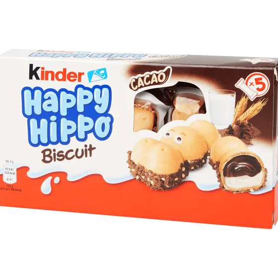 Chocolade>Kinder Happy Hippo Biscuit