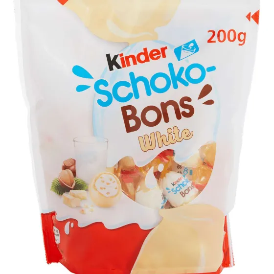Chocolade>Kinder Schokobons White