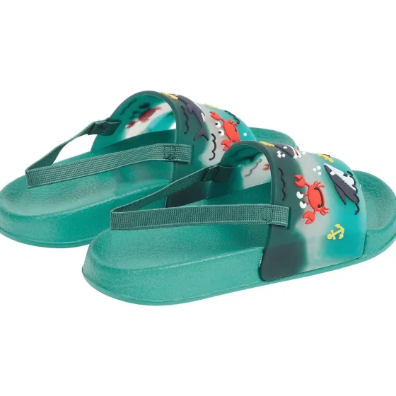 Schoenen>Merk Kinderbadslippers Blauw,Groen,Print,Roze