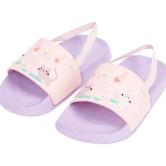Schoenen>Merk Kinderbadslippers Blauw,Groen,Print,Roze
