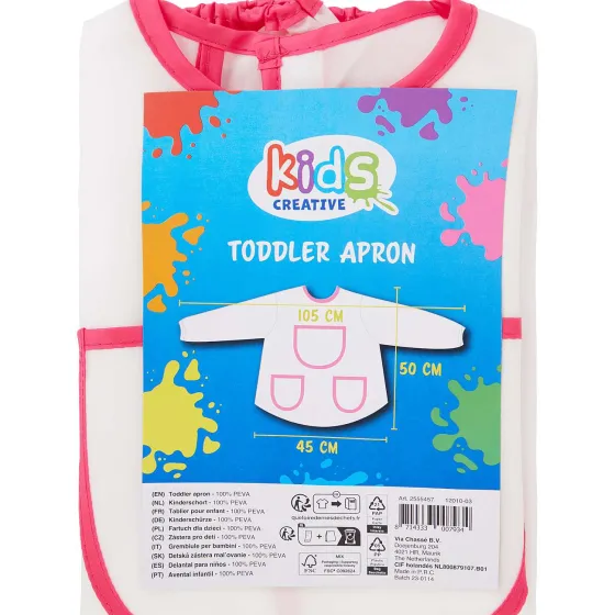 Kinderknutselen>Kids Creative Kinderschort Blauw,Roze