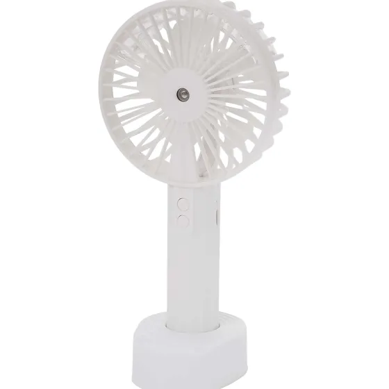 Ventilatoren>Kinzo Handventilator Met Mistpray Blauw,Roze,Wit,Zwart