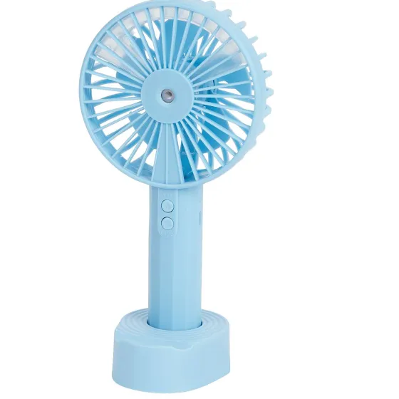 Ventilatoren>Kinzo Handventilator Met Mistpray Blauw,Roze,Wit,Zwart