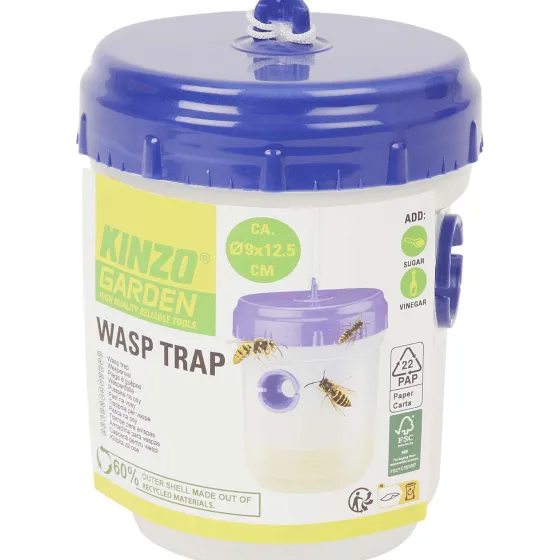 Ongediertebestrijding>Kinzo Wespenval Blauw,Geel,Groen
