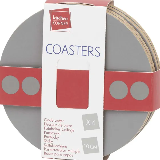 Placemats>Kitchen Korner Onderzetters Zwart,Grijs,Wit