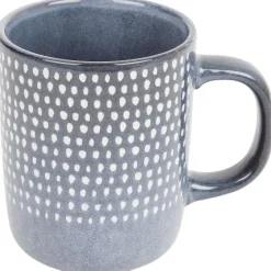 Servies>Merk Koffiemok Blauw,Bruin,Grijs