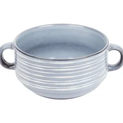 Servies>Merk Kom Blauw,Grijs