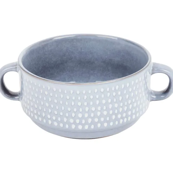 Servies>Merk Kom Blauw,Grijs