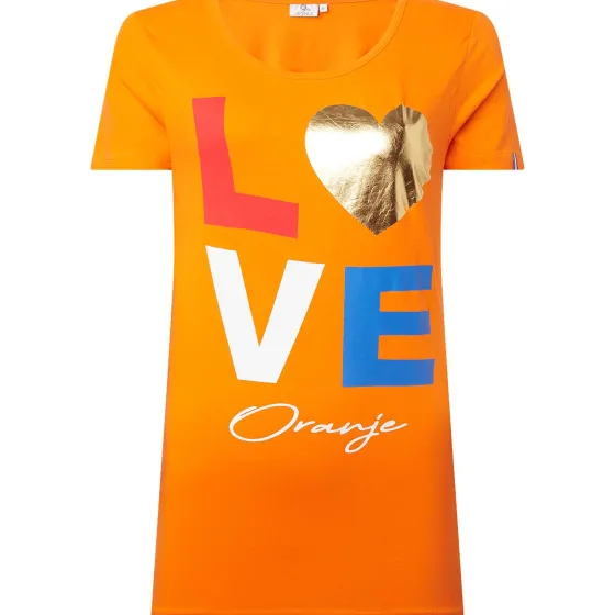 Kleding>SuperTrash Koningsdag T-Shirt Oranje
