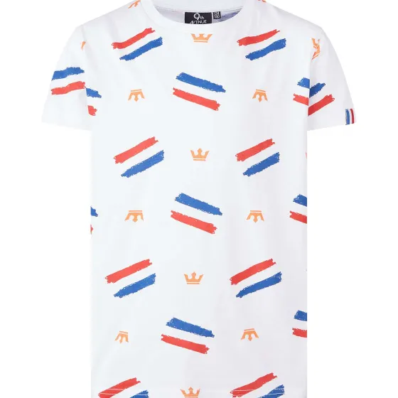 Kleding>SuperTrash Koningsdag T-Shirt Oranje
