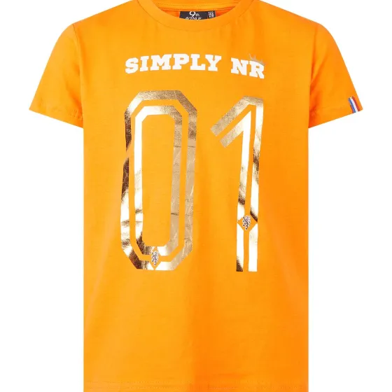 Kleding>SuperTrash Koningsdag T-Shirt Oranje