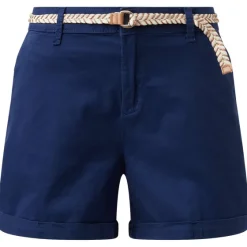 Kleding>SuperTrash Korte Broek Met Riem Beige,Blauw,Groen