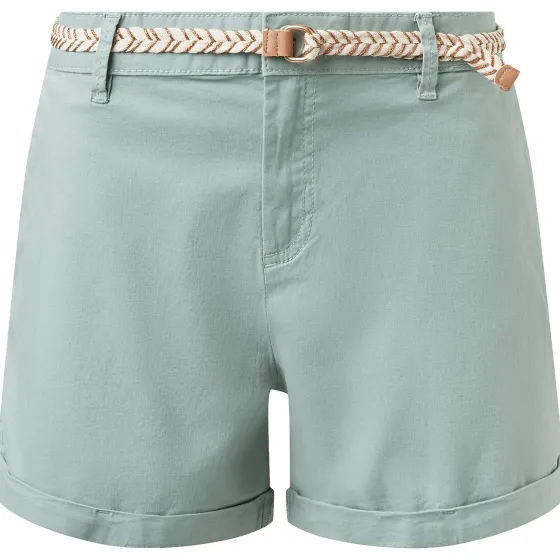 Kleding>SuperTrash Korte Broek Met Riem Beige,Blauw,Groen