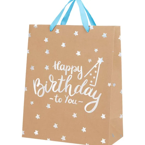 Inpakken>Merk Kraft Cadeautas Print