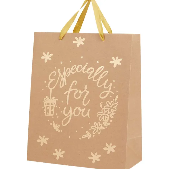 Inpakken>Merk Kraft Cadeautas Print