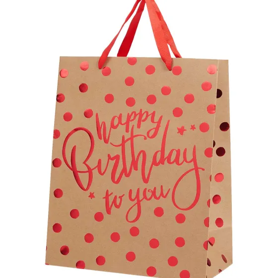 Inpakken>Merk Kraft Cadeautas Print