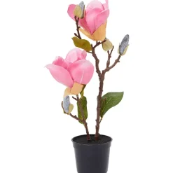 Kunstplanten & -Bloemen>Merk Kunstmagnolia In Pot Roze,Wit
