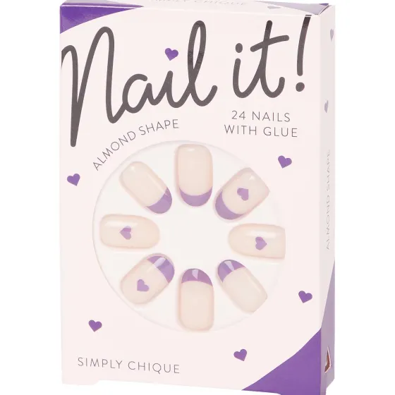 Make-Up>Max & More Kunstnagels Meerkleurig