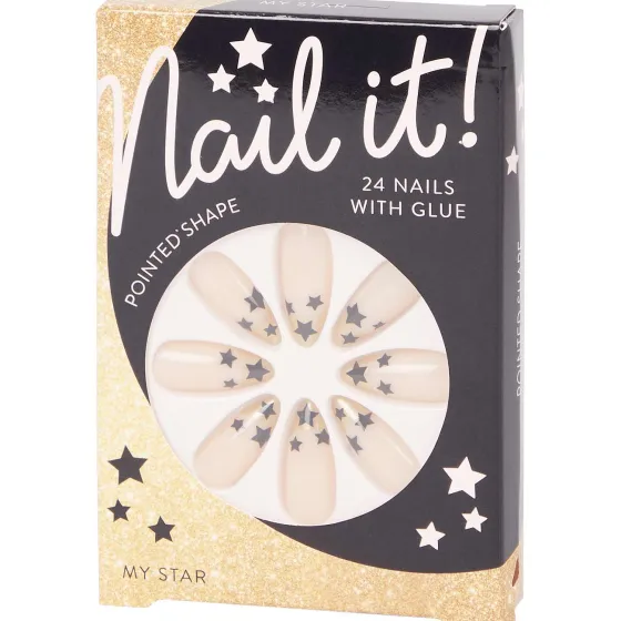 Make-Up>Max & More Kunstnagels Meerkleurig