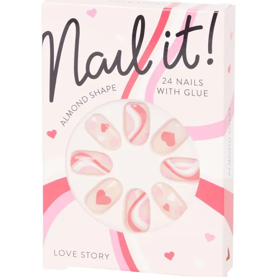 Make-Up>Max & More Kunstnagels Meerkleurig
