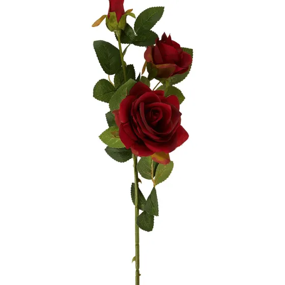 Kunstplanten & -Bloemen>Merk Kunstroos Op Steel Roze,Rood,Wit
