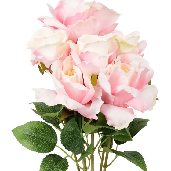 Kunstplanten & -Bloemen>Merk Kunstrozenboeket Roze,Rood,Wit