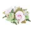 Kunstplanten & -Bloemen>Merk Kunst-Rozenkrans Roze,Wit