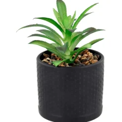 Kunstplanten & -Bloemen>Merk Kunstvetplant In Pot Bruin,Groen,Print,Zwart