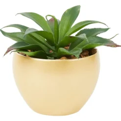 Kunstplanten & -Bloemen>Merk Kunstvetplant In Pot Brons,Goud