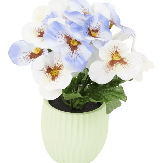 Kunstplanten & -Bloemen>Merk Kunstviooltjes In Pot Meerkleurig
