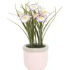 Kunstplanten & -Bloemen>Merk Kunstzomerbloemen In Pot Geel,Paars,Roze,Wit