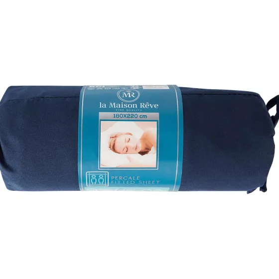 Beddengoed>La Maison Rêve La Maison R Ve Percale Hoeslaken Blauw,Grijs,Groen,Wit