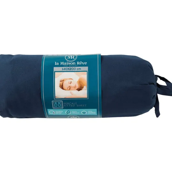 Beddengoed>La Maison Rêve La Maison R Ve Percale Hoeslaken Blauw,Grijs,Groen,Wit